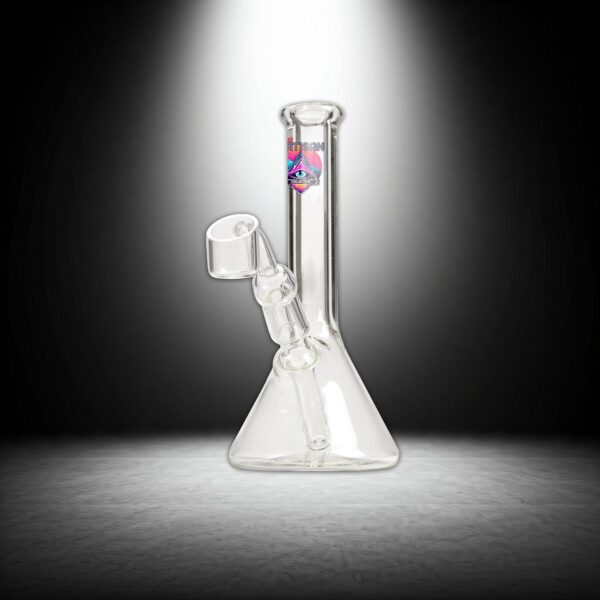 6" Fixed Stem Mini Beaker Rig – Infinite Eye Edition - Image 3