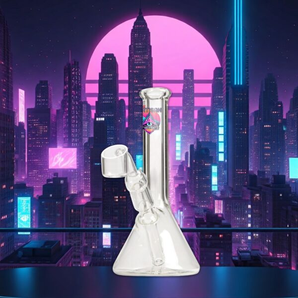 6" Fixed Stem Mini Beaker Rig – Infinite Eye Edition - Image 5